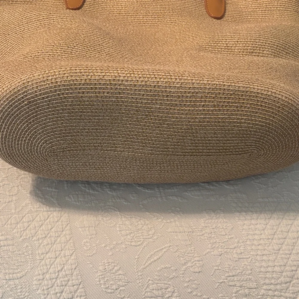 Talbots Tan Woven Tote Bag - Picture 6 of 6